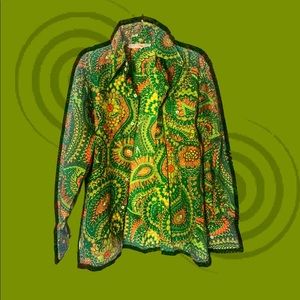 70’s mens button up